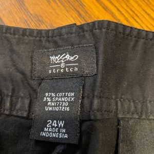 💕 3 for $12 black mossimo shorts size 24